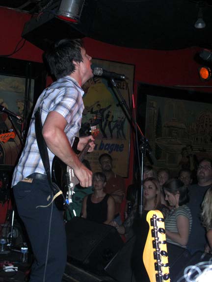 Ian Moore, Buttercup and Aimee Bobruk at Continental Club, Aug. 13, 2010